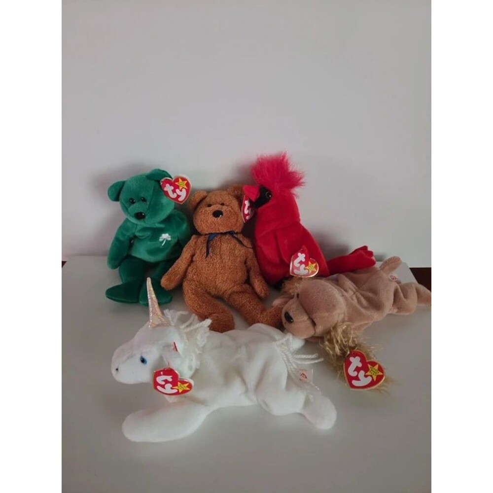 5 TY Beanie Babies Lot